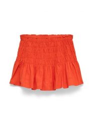 Vero Moda Spódnica mini Sofia 10350924 Pomarańczowy Regular Fit. Brązowe spódniczki damskie Vero Moda, xl, bez wzorów, z bawełny, mini. Za 159.99 zł.