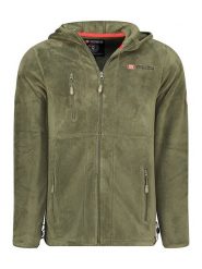 Canadian Peak Kurtka polarowa "Uploadeak" w kolorze oliwkowym rozmiar: S. Zielone kurtki męskie Canadian Peak, s, z aplikacjami, z materiału, bez kaptura. Za 122.09 zł.