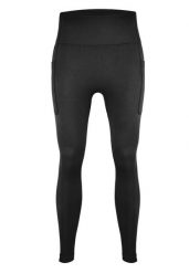 Legginsy fitness damskie Beshaped Lift Me Up z kieszeniami. Czarne legginsy sportowe damskie BESHAPED, s, bez wzorów, z dzianiny, z podwyższonym stanem, na fitness i siłownię. Za 159.20 zł.