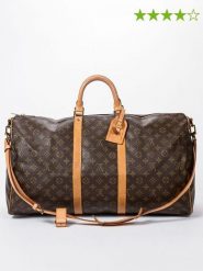 Louis Vuitton Torba podróżna "Keepall Bandouliere 55" w kolorze brązowym - 55 x 28 x 25 cm rozmiar: onesize. Brązowe torebki klasyczne damskie Louis Vuitton, bez wzorów, z materiału, bez dodatków. Za 5,306.99 zł.