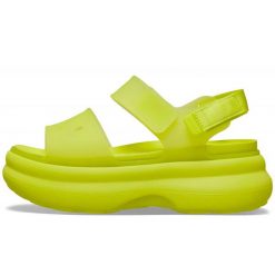 Sandały Crocs Soho Frosted Y Strap Sandal W Damskie. Zielone obuwie trekkingowe damskie Crocs, na lato. Za 289.99 zł.