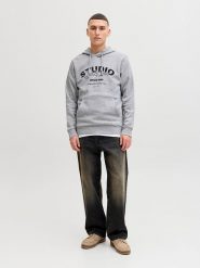 Jack & Jones Bluza w kolorze szarym rozmiar: XL. Szare bluzy z kapturem męskie Jack & Jones, xl. Za 161.34 zł.