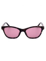 Guess Dziecięce okulary przeciwsłoneczne w kolorze różowo-brązowym rozmiar: 48. Brązowe okulary przeciwsłoneczne dziecięce Guess. Za 232.78 zł.