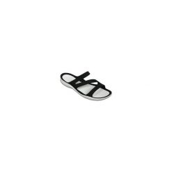 Klapki damskie Crocs Swiftwater Sandal W. Białe klapki damskie Crocs, bez wzorów, bez obcasa. Za 190.31 zł.