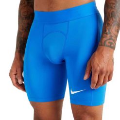 Męskie Spodenki Kompresyjne Pro Strike DriFIT. Białe szorty sportowe męskie Nike, m, z elastanu, na fitness i siłownię. Za 160.99 zł.