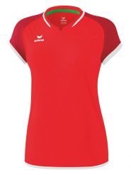 Erima Koszulka sportowa "Zenari 3.0" w kolorze czerwonym rozmiar: 34. Czerwone bluzki sportowe damskie Erima, z materiału, bez kołnierzyka, bez ramiączek. Za 114.95 zł.