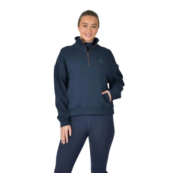 Sweter damski Dublin. Niebieskie swetry klasyczne damskie DUBLIN, na zimę, bez kołnierzyka. Za 312.00 zł.