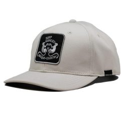 Czapka Trucker - Z recyklingu - 6 paneli - Sport (Biały). Białe czapki męskie SURF MONKEY, bez wzorów, z gumy, sportowe. Za 179.95 zł.