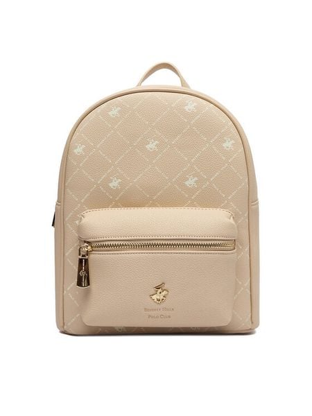 Beverly Hills Polo Club Plecak CEO-BHPC-L-012-09 Różowy. Czerwone plecaki damskie Beverly Hills Polo Club, bez wzorów, z materiału. Za 219.99 zł.