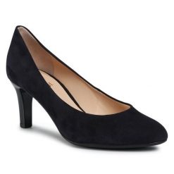 Półbuty HÖGL. Niebieskie półbuty damskie HÖGL, bez wzorów, bez obcasa, na obcasie. Za 519.99 zł.