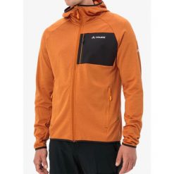Bluza polarowa męska Vaude Tekoa Fleece Jacket II. Brązowe bluzy bez kaptura męskie Vaude, m, z polaru. Za 350.99 zł.