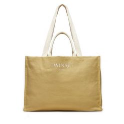 Torebka TWINSET. Brązowe torebki klasyczne damskie Twinset, bez wzorów, bez dodatków. Za 879.99 zł.