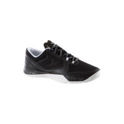 Buty cross training Strong 900 damskie. Czarne obuwie treningowe damskie DOMYOS, na fitness i siłownię. W wyprzedaży za 119.99 zł.
