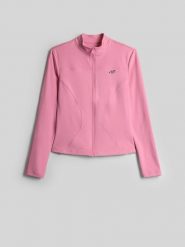 4F Bluza slim bez kaptura damska - różowa XL. Czerwone bluzy bez kaptura damskie 4f, xl, bez wzorów. Za 189.99 zł.