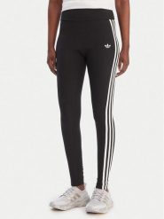 Adidas Legginsy 3-Stripes KD5572 Czarny Slim Fit. Czarne legginsy damskie Adidas, xs, bez wzorów, z bawełny. Za 149.99 zł.