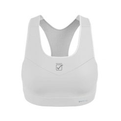 Damski Top Sportowy Givova - Oddychający i Wspierający. Białe biustonosze sportowe damskie Givova, l, bez wzorów, bez ramiączek. Za 254.99 zł.