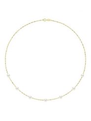 ATELIERS SAINT GERMAIN Złoty naszyjnik z perłami - dł. 42 cm rozmiar: onesize. Białe naszyjniki damskie ATELIERS SAINT GERMAIN, złote. Za 856.56 zł.