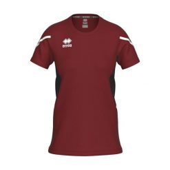 Damska Koszulka Errea Corinne. Czerwone bluzki sportowe damskie ERREA, l, bez wzorów, z materiału, bez kołnierzyka. Za 194.00 zł.