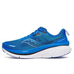 Przewodnik Saucony 18 Buty Do Biegania Dorosłych. Niebieskie obuwie do biegania damskie Saucony. Za 632.95 zł.