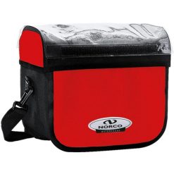 Torba na kierownicę Yukon. Czerwone torebki klasyczne damskie NORCO, bez wzorów, bez dodatków. Za 329.90 zł.