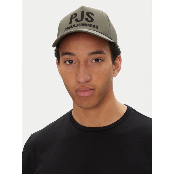 Czapka z daszkiem Parajumpers. Zielone czapki z daszkiem damskie Parajumpers, bez wzorów. Za 179.99 zł.