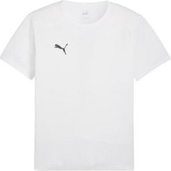 Męska Koszulka Meczowa TeamRise. Białe t-shirty sportowe męskie Puma, m, z materiału, bez ramiączek, do piłki nożnej. Za 65.00 zł.