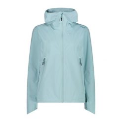Kurtka przeciwdeszczowa z odpinanym kapturem damska CMP. Niebieskie kurtki damskie CMP, l. W wyprzedaży za 386.00 zł.