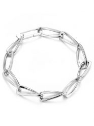Eclat d'Argent Srebrna bransoletka rozmiar: onesize. Szare bransoletki damskie Eclat d'Argent, srebrne. Za 505.45 zł.