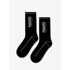 MANTO skarpety DEFEND czarne. Czarne skarpetki damskie Manto, bez wzorów. Za 49.00 zł.