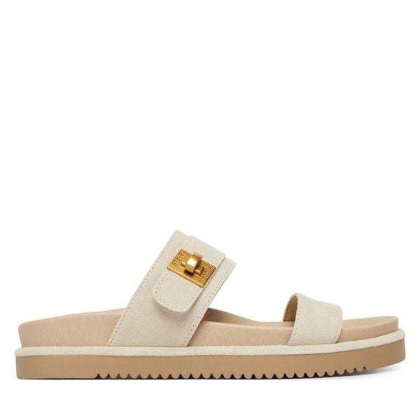 Klapki Steve Madden. Brązowe klapki damskie Steve Madden, bez wzorów, bez obcasa. Za 559.99 zł.