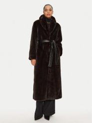 PINKO Futro COMORE 103824 A1ZM M28 Brązowy Regular Fit. Brązowe futra damskie Pinko, m. Za 1,159.00 zł.
