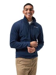 Berghaus Kurtka polarowa "Prism" w kolorze granatowym rozmiar: S. Niebieskie kurtki męskie Berghaus, s, bez wzorów, z polaru, bez kaptura. Za 152.99 zł.