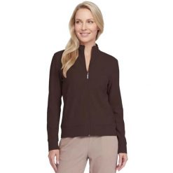 Bluza dresowa sportowa damska Go Luxe Rib Hoodie. Brązowe bluzy bez kaptura damskie Skechers, s, bez wzorów, z dresówki, bez ramiączek, bez kaptura. Za 219.99 zł.
