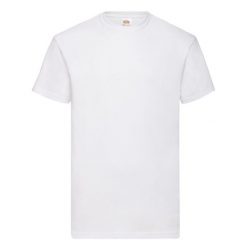 Koszulka Unisex Dla Dorosłych Valueweight. Białe bluzki damskie Fruit of the Loom, m, bez wzorów, sportowe, bez kołnierzyka, bez ramiączek. Za 48.99 zł.