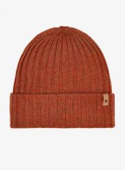 Czapka Fjallraven Byron Hat Thin - autumn leaf. Czerwone czapki męskie Fjällräven, na zimę, bez wzorów, z materiału. Za 226.35 zł.