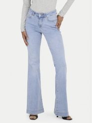 ONLY Jeansy Onlblush 15358364 Niebieski jasny Flare Fit. Niebieskie jeansy damskie Only. Za 219.99 zł.