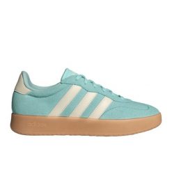 Buty adidas Barreda W JR1199 niebieskie. Niebieskie buty sportowe na co dzień damskie bez wzorów, z gumy. Za 357.94 zł.