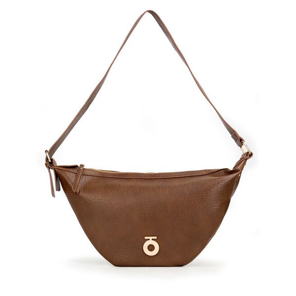 Torebka Nobo. Brązowe torebki klasyczne damskie Nobo, bez wzorów, bez dodatków. Za 139.99 zł.