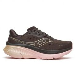 Buty do biegania damskie Saucony Guide 19. Brązowe obuwie do biegania damskie Saucony. Za 939.99 zł.