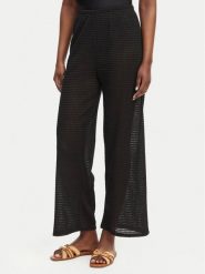 Ysabel Mora Spodnie materiałowe 86269 Czarny Loose Fit. Czarne spodnie materiałowe damskie ysabel mora, bez wzorów, z materiału. Za 249.99 zł.