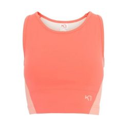 Biustonosz dla kobiet Kari Traa Linnea. Brązowe biustonosze sportowe damskie Kari Traa, bez wzorów. Za 270.00 zł.