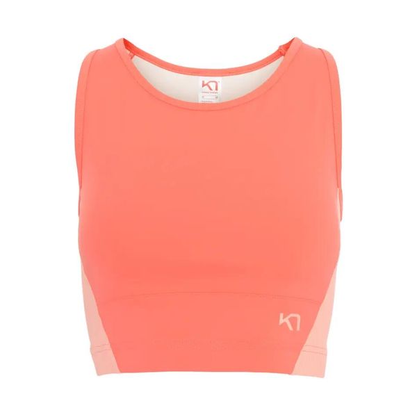 Biustonosz dla kobiet Kari Traa Linnea. Brązowe biustonosze sportowe damskie Kari Traa, bez wzorów. Za 273.50 zł.