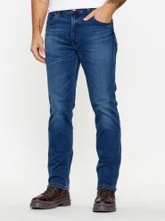 Wrangler Dżinsy "Greensboro" - Slim fit - w kolorze granatowym rozmiar: W31/L34. Niebieskie jeansy męskie Wrangler. Za 209.33 zł.
