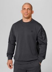 Bluza męska Pitbull Explorer. Szare bluzy bez kaptura męskie PITBULL, m, z elastanu. Za 229.00 zł.