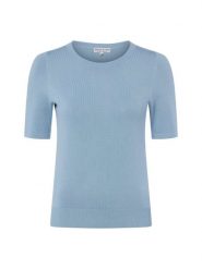 Marie Lund Sweter Kobiety drobna dzianina niebieski, XXL. Niebieskie swetry klasyczne damskie Marie Lund, xxl, z dzianiny, bez kołnierzyka. Za 159.95 zł.