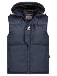Geographical Norway Kamizelka pikowana "Vetincelle" w kolorze granatowym rozmiar: XXL. Niebieskie kamizelki męskie Geographical Norway, xxl. Za 187.52 zł.