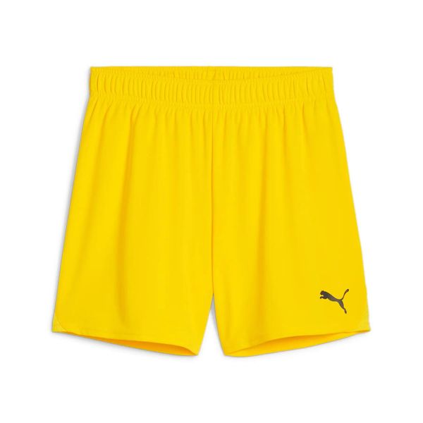 Szorty damskie Puma TeamGoal. Żółte szorty damskie Puma, bez wzorów, z materiału, sportowe. Za 152.00 zł.