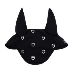 Czapka multilogo z tkaniny technicznej edycja black line. Brązowe czapki męskie EQUESTRO, bez wzorów, z materiału. Za 135.90 zł.