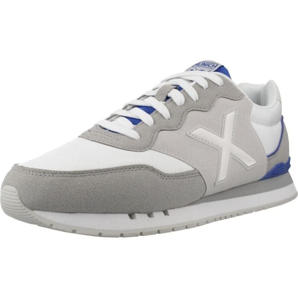 Buty MUNICH DASH 274 Szary. Białe buty trekkingowe męskie munich, z syntetyku, bez zapięcia, trekkingowe. Za 343.99 zł.