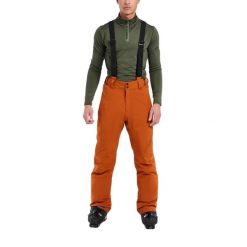 Spodnie narciarskie Protest Miikka. Brązowe spodnie materiałowe męskie Protest, bez wzorów, sportowe. W wyprzedaży za 666.05 zł.